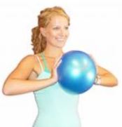 Pilates Ball with Chart - Packaged (Out of Stock)